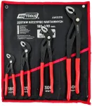 AWTOOLS AW SET OF ADJUSTABLE PLIERS 4 pcs. (7/10/12/16")