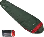 High Peak Lite Pak 800, sleeping bag (green/red)