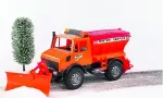 Bruder Professional Series MB-Unimig Winter Service with Snow Plough - 02572