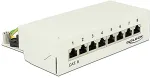 DELOCK Desktop Patchpanel 8 Port Cat.6 grau (87680)
