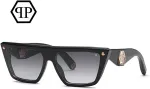 Philipp Plein P&auml;ikeseprillid naistele SPP172S530700 (L&auml;&auml;ts/Sild/K&otilde;rvakaar) 53/22/140 mm