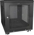 StarTech .com Server Rack Cabinet - 78,70cm (31) Deep Enclosure - 12U - Schrank - Schwarz - 12U - 78,7 cm (31) (RK1233BKM)