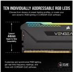 M&auml;lu CORSAIR DDR4 Vengeance RGB PRO SL 16GB/3200 (2*8GB) must C16