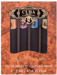 Cuba Set Miniatures 5ml - Eau de Toilette meestele