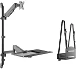 EQUIP Wandmontierte Workstation 17"-32"/1TFT 8Kg schwarz lite Retail