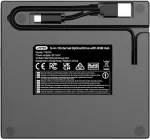 UNITEK NAGRYWARKA ZEWNĘTRZNA CD/DVD T1037A01 Z HUBEM USB I CZYTNIKIEM KART SD
