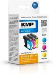 Tooner KMP PrintTechnik AG KMP Patrone Brother LC-225XL C/M/Y Multip. 3x1200S. B63V