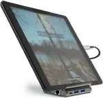 4Smarts Dokkimisjaam/replikaat 7in1 DeX 2xUSB-C/ 2xUSB-A/ HDMI/SD/ microSD/ RJ45 Grey (4SM000038)