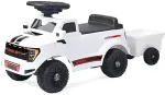 Jamara Rutscher Shelby Ford F-150 Raptor mit Anh&auml;nger wei&szlig;