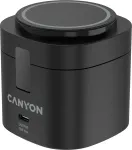 Canyon 4 in 1 Wireless Charging Stand, 30W max, Size: 70x70x70.3mm, weight: 414g, with 65W charger and 1M cable, black