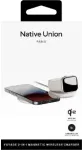 Native Union Voyage 2-in-1 Qi2 Foldable Wireless Charger Sand