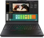 S&uuml;learvuti Lenovo ThinkPad P16 G3 Intel | Black | 16 " | IPS | WUXGA | 1920 x 1200 pixels | Anti-glare | Intel Core Ultra 7 | 255HX | 32 (2x16GB) GB | SODIMM DDR5 | Solid-state drive capacity 1000 GB | NVIDIA RTX PRO 2000 Blackwell Generation | GDDR7 ...