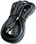 VALUE 3.5mm cable M/F, 3.0m, tin-plated, black audio cable 3 m
