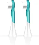 PHILIPS Zahnb&uuml;rste Zubeh&ouml;r Sonicare For Kids - wei&szlig;/blau- 2er