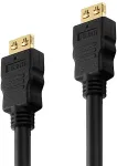 PureLink PureInstall PI1000 - HDMI mit Ethernetkabel - HDMI Typ A (M) bis HDMI Typ A (M) - 5,0m - Dreifachisolierung - Schwarz (PI1000-050)