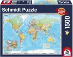 Schmidt Spiele Puzzle The World 1500 - 58289