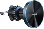 Joyroom Autohoidja juhtmevaba laadijaga (&otilde;huavade versioon) 4.7 - 6.8 tolli 15W, Black (JR-ZS240-PRO)