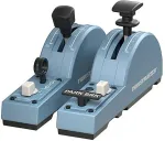 Joystick Thrustmaster TCA Quadrant Add-On Airbus Edition Blue Flight Sim Analogue / Digital PC