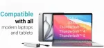I-tec USB-C Charging Metal HUB 5 port with USB-C video 8K + Power Delivery 85W