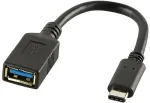 Logilink Adapter USB-A(f)/Type-C (m) 0,15cm schwarz