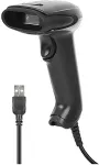 Manhattan 2D LED Barcodescanner 320mm 1,4m USB-Kabel schwarz