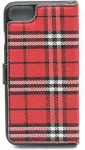 Tellur Book case Bimaterial for iPhone 7 black/red