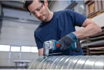 Bosch cordless metal scissors GSC 18V-16 E Professional solo, 18 volts (blue/black, without battery and charger)
