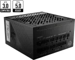 Toiteplokk Msi MPG A850G 850 Watt ATX 80+ Gold Netzteil PCIe5.0 vollmodular 135mm L&uuml;fter