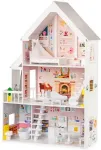 Ecotoys TOY WDEN DOLL HOUSXXL POWD 4127
