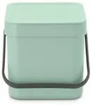 Brabantia Sort & Go Waste Bin Jade roheline 6 L