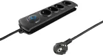 UPS Qoltec 50104 surge protector 4 AC outlet(s) 230 V 1.5 m Black