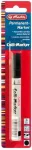 Herlitz Permanentmarker 1-4mm Kegelspitze schwarz 1er Blister