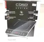Caso SALE OUT. Touch 2000 Hob, Induction, Width 29 cm, 1 cooking zone, Touch control, Black | Caso | Hob | Touch 2000 | Induction | Number of burners/cooking zones 1 | Touch | Timer | Black | DAMAGED PACKAGING
