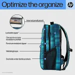Hp Campus XL Tartan Plaid Backpack