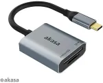 Akasa USB 3.2 Type-C Dual Card Reader