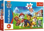 Trefl PAW PATROL Pusle K&auml;pa Patrull, 60 osa