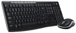 Klaviatuur Logitech MK270 keyboard Mouse included Home RF Wireless QWERTY US International Black