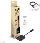 Club 3D CSV-7200H DisplayPort til HDMI adapter Sort