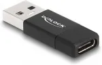 DeLOCK USB 3.2 Gen 2 Adapter USB-A zu USB-C Buchse aktiv SW