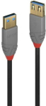 Lindy USB 3.0 Verl&auml;ngerung Typ A/A Anthra Line M/F 3m