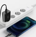 BASEUS Adapter Baseus Speed Mini kiire laadija, USB-C, PD, 3A, 20W (Black)