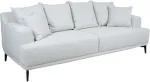 Home4you Diivan MAGNOLIA 3-kohaline 220x96xH76cm, helebeež