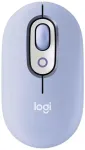 Hiir Logitech LOGI POP Mouse with emoji - LILAC