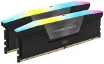 M&auml;lu CORSAIR Vengeance RGB, DDR5-5200, CL40, Intel XMP 3.0 - 64 GB Dual-Kit, Black
