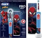 Hambahari Oral-B | Electric Toothbrush | Vitality PRO Kids Spiderman | Rechargeable | For kids | Number of brush heads included 1 | Number of teeth brushing modes 2