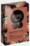 PURE CHOCOLATE Tr&uuml;hvlid PURE tumeda &scaron;okolaadi tr&uuml;hvlid &scaron;okolaadibrownie kreemi t&auml;idisega, 148g