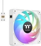 Thermaltake CT140 EX ARGB Sync PC Cooling Fan, Case Fan (White, Pack of 3)