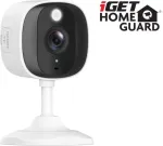 IGET HGWIP814 - WiFi outdoor IP 2K QHD camera with LED and IR night vision, sound, IP66, 140&deg;, CZ app