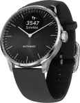 WITHINGS ScanWatch Light schwarz Herzfrequenzmessung, Schlaf&uuml;berwachung