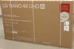 Teler LG SALE OUT. 65NU800B3LA 65" (164 cm) 4K NANO UHD Smart TV | SALE OUT. | LG NANO 4K AI TV | 65NU800B3LA | 65 | Smart TV | webOS | UHD | Black | DAMAGED PACKAGING